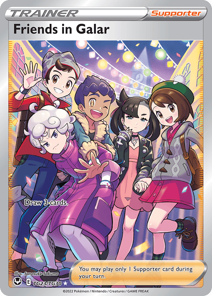Friends in Galar: Silver Tempest Trainer Gallery