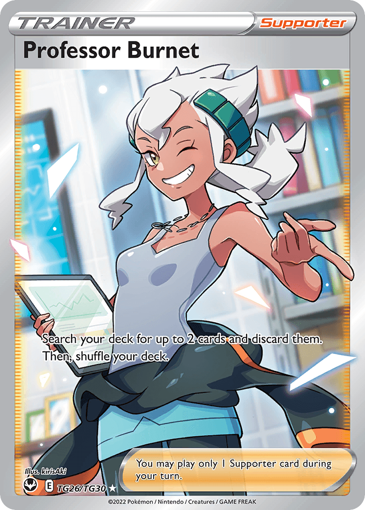 Professor Burnet: Silver Tempest Trainer Gallery