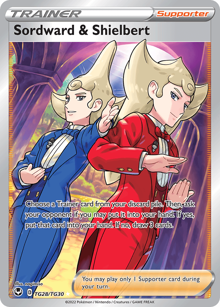 Sordward & Shielbert: Silver Tempest Trainer Gallery