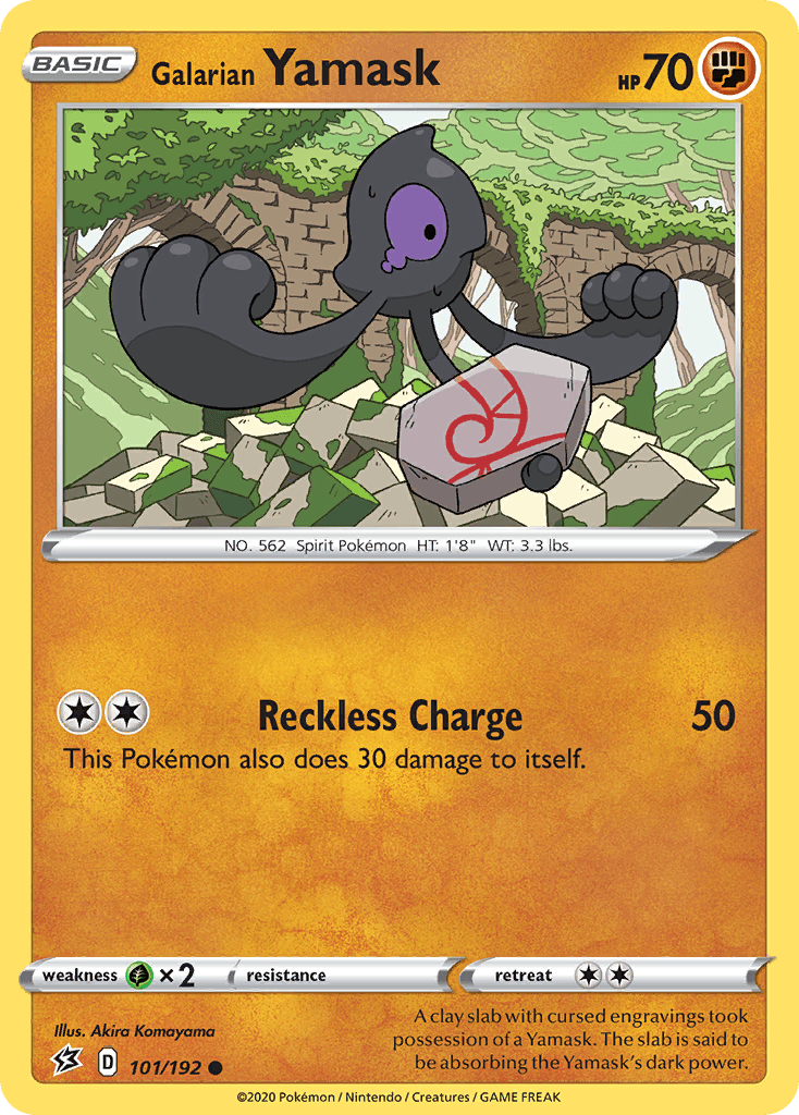 Galarian Yamask: Rebel Clash