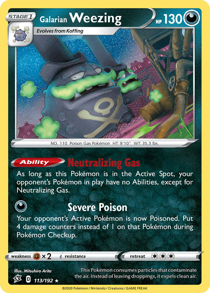 Galarian Weezing: Rebel Clash
