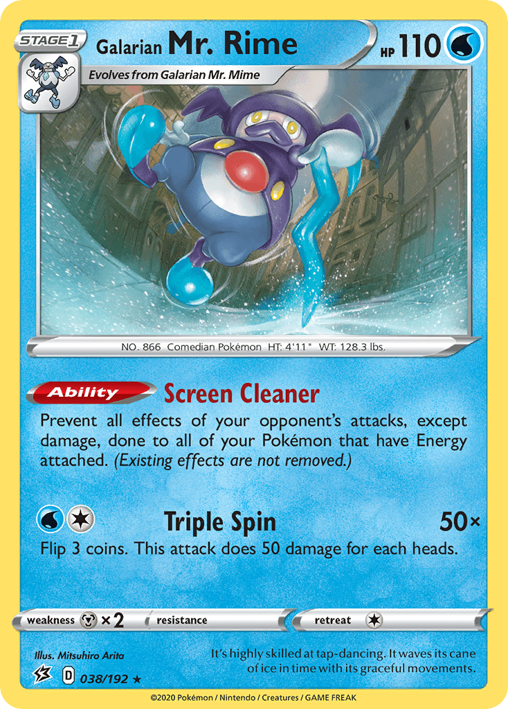 Galarian Mr. Rime: Rebel Clash