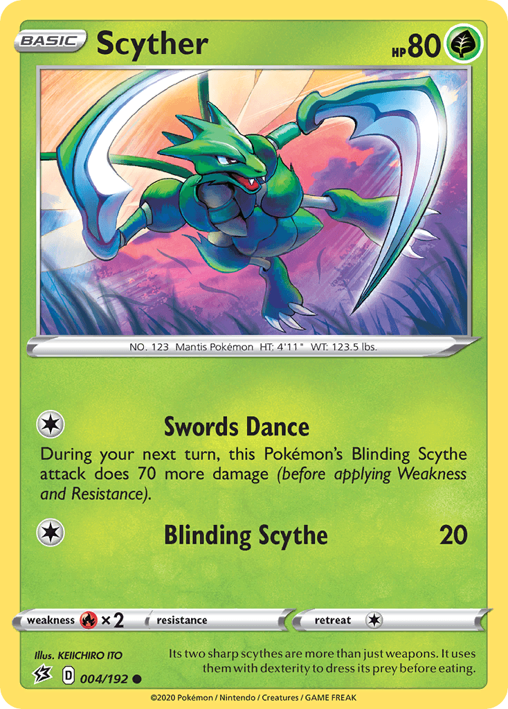 Scyther: Rebel Clash