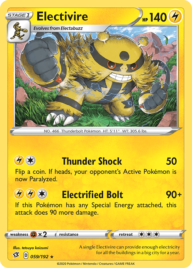 Electivire: Rebel Clash