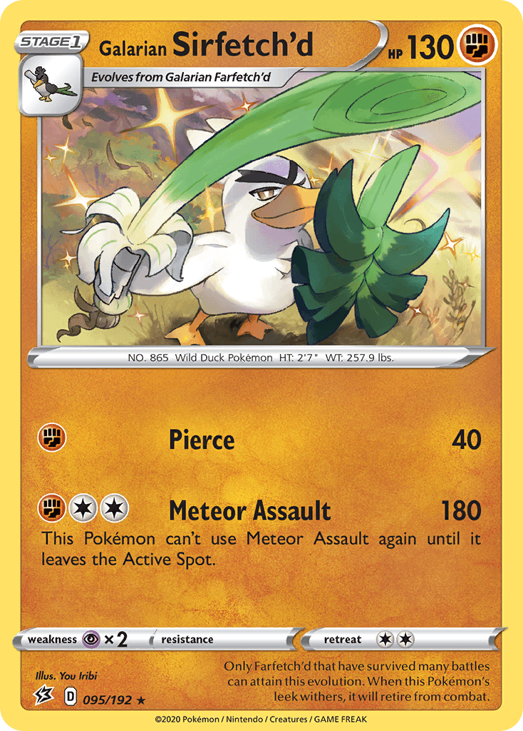 Galarian Sirfetch'd: Rebel Clash