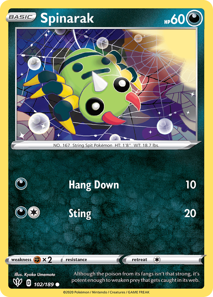 Spinarak: Darkness Ablaze