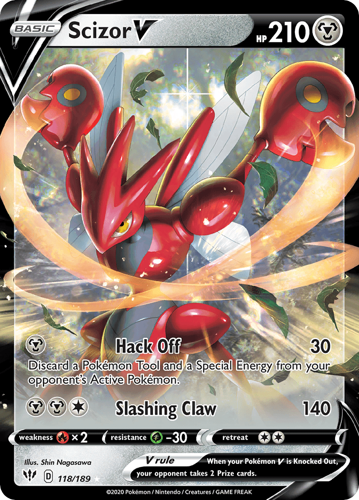 Scizor V: Darkness Ablaze