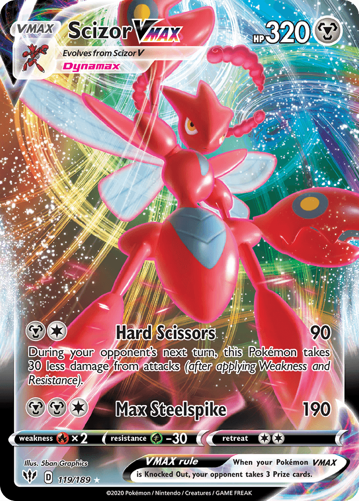 Scizor VMAX: Darkness Ablaze