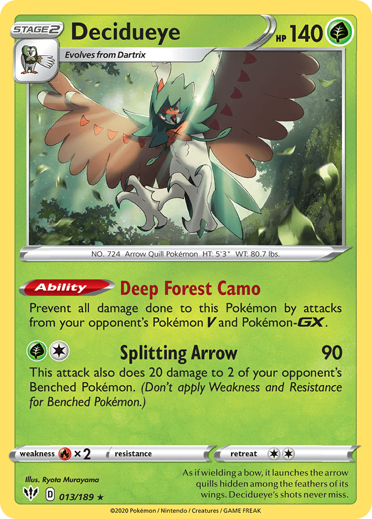 Decidueye: Darkness Ablaze