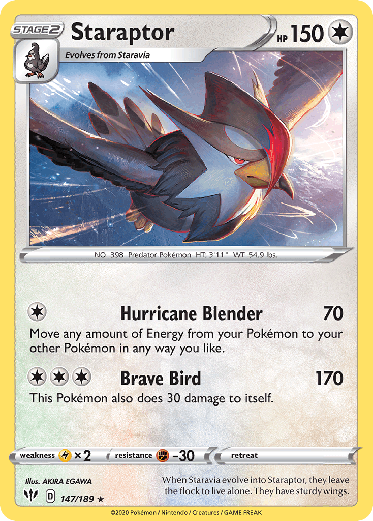 Staraptor: Darkness Ablaze