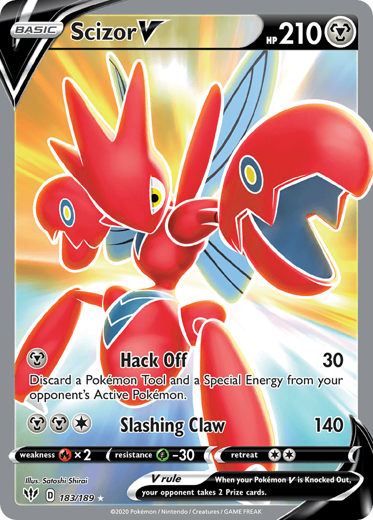 Scizor V: Darkness Ablaze