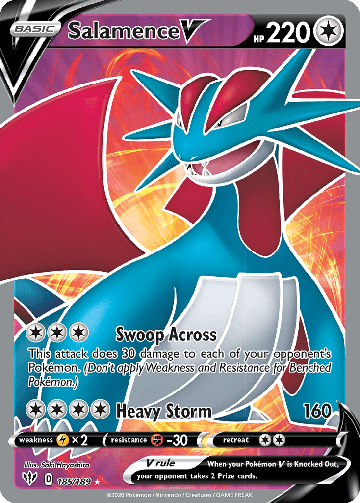 Salamence V: Darkness Ablaze