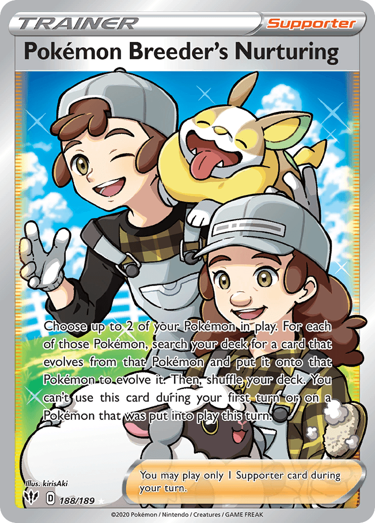 Pokémon Breeder's Nurturing: Darkness Ablaze