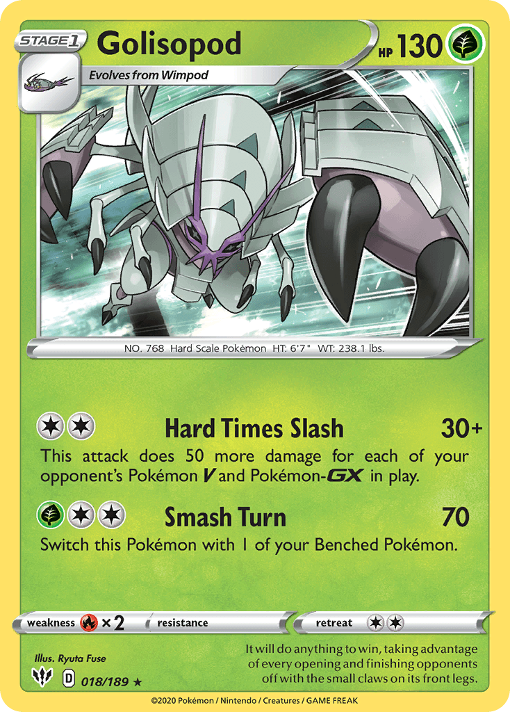 Golisopod: Darkness Ablaze