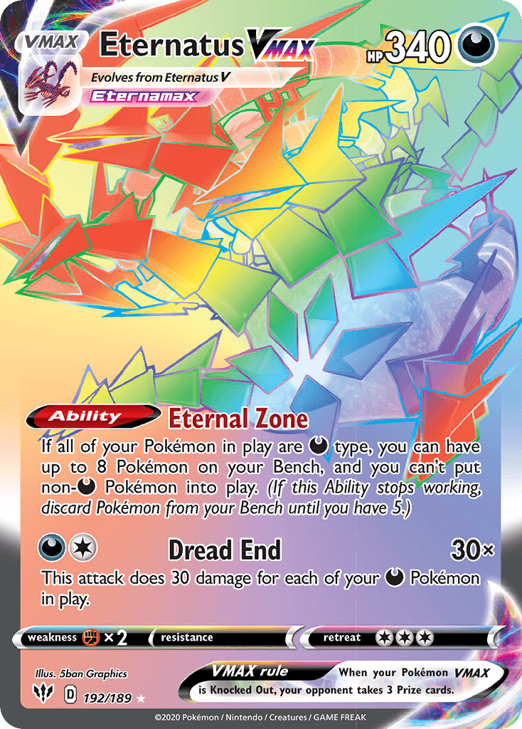 Eternatus VMAX: Darkness Ablaze