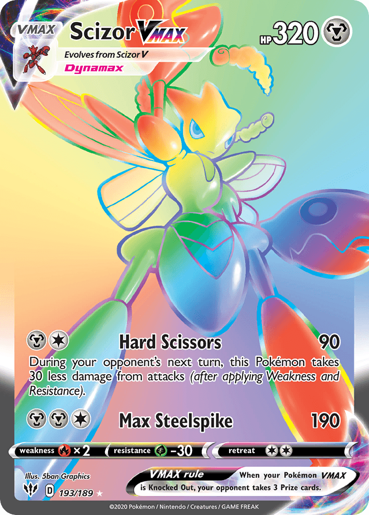 Scizor VMAX: Darkness Ablaze