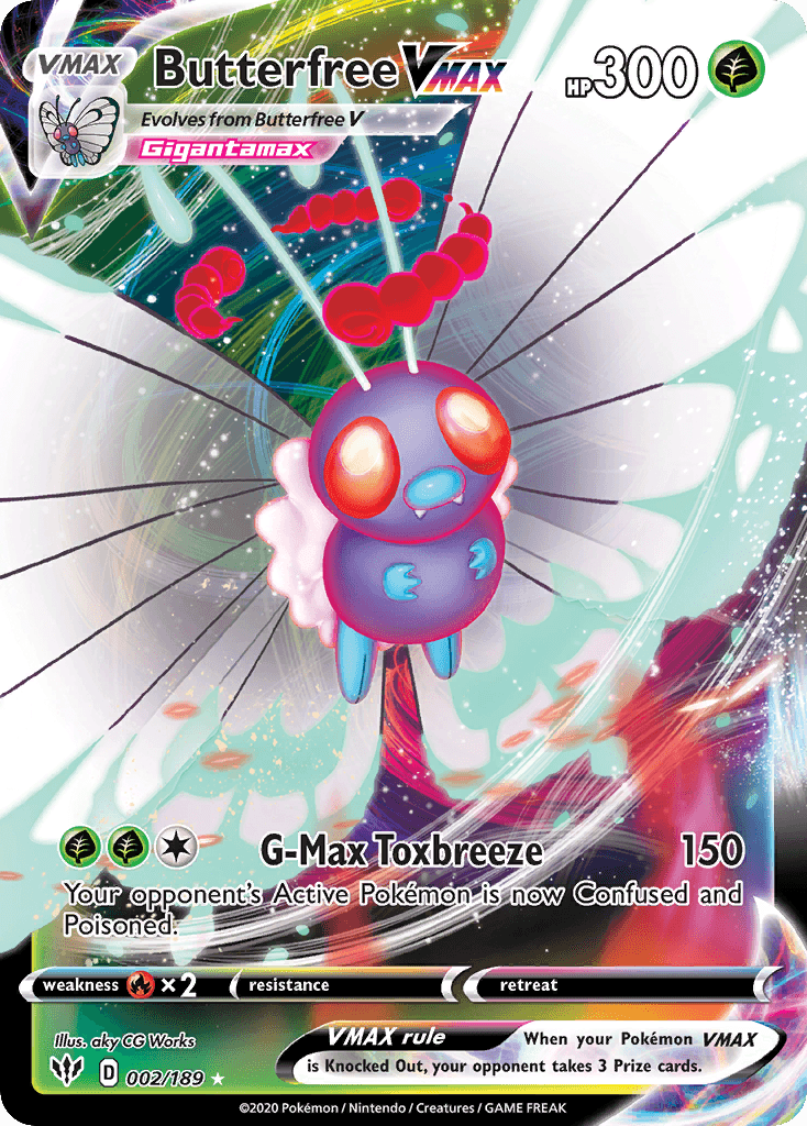 Butterfree VMAX: Darkness Ablaze