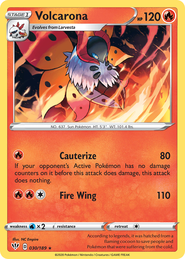 Volcarona: Darkness Ablaze