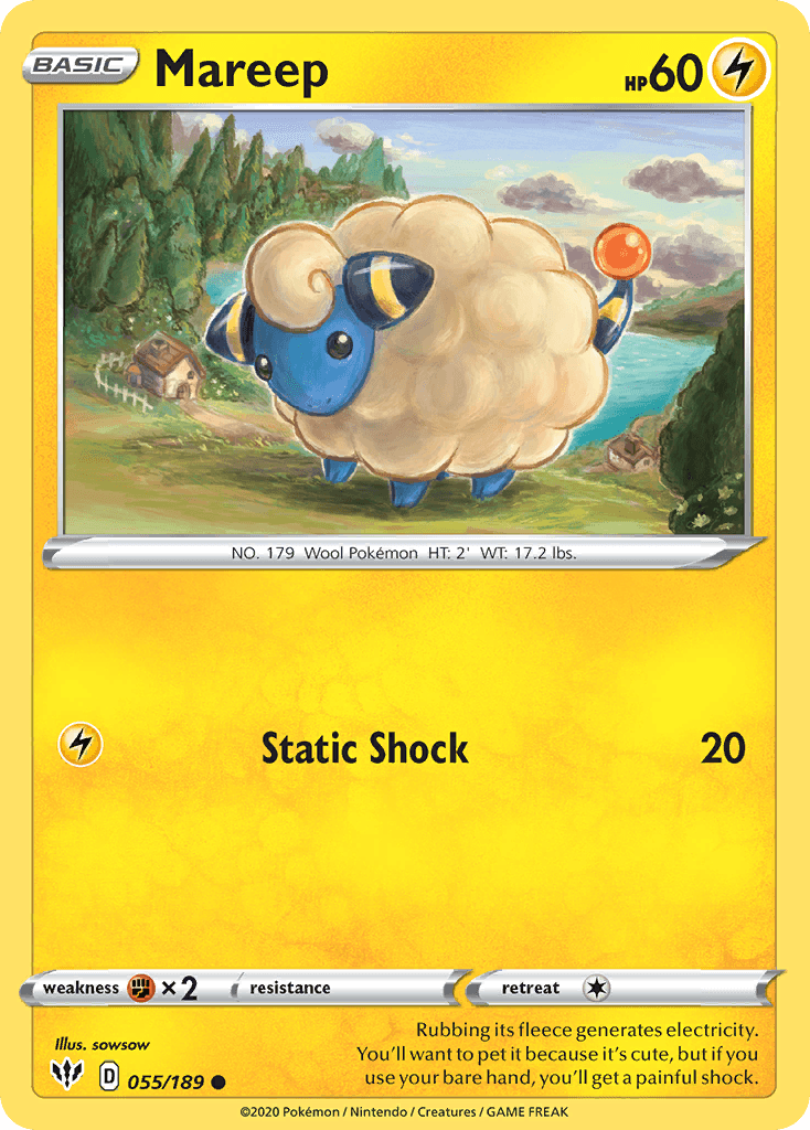 Mareep: Darkness Ablaze