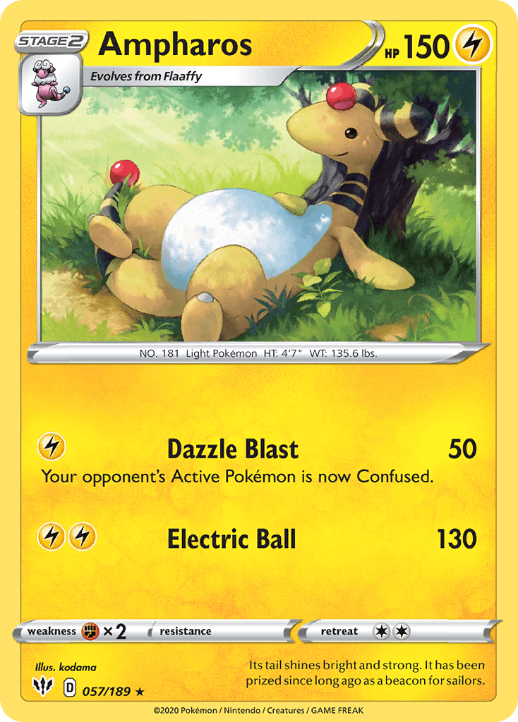 Ampharos: Darkness Ablaze