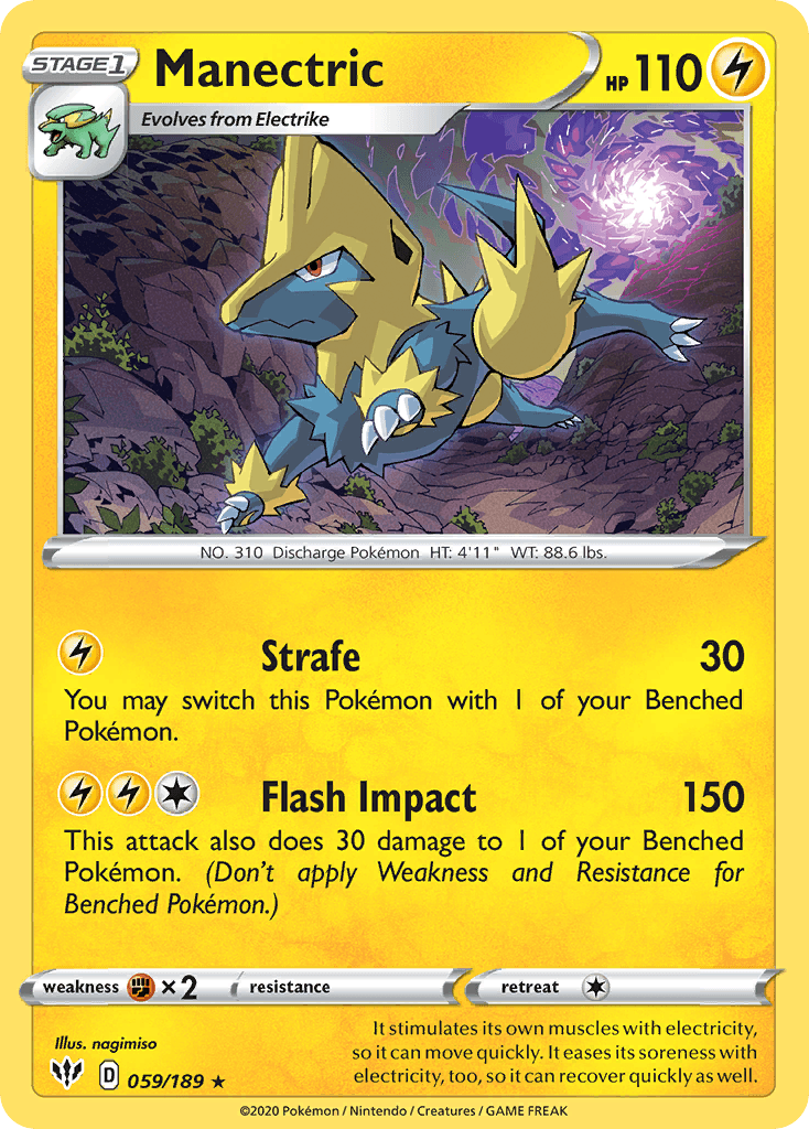 Manectric: Darkness Ablaze