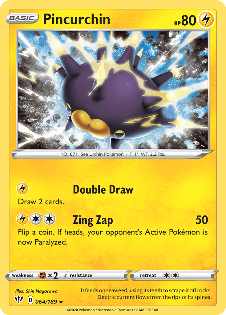 Pincurchin: Darkness Ablaze