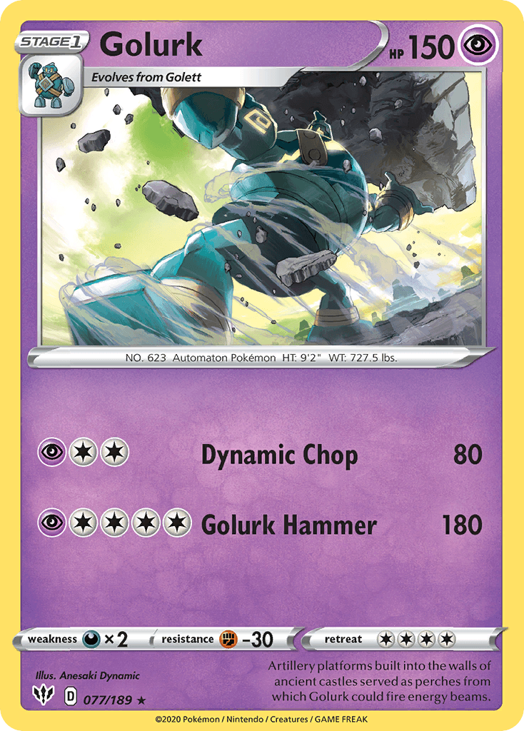 Golurk: Darkness Ablaze
