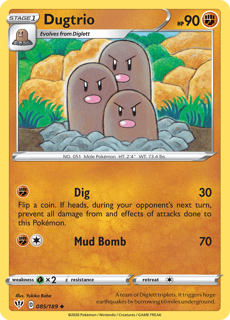 Dugtrio: Darkness Ablaze