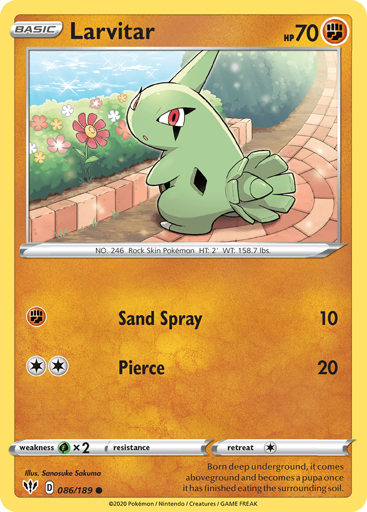 Larvitar: Darkness Ablaze