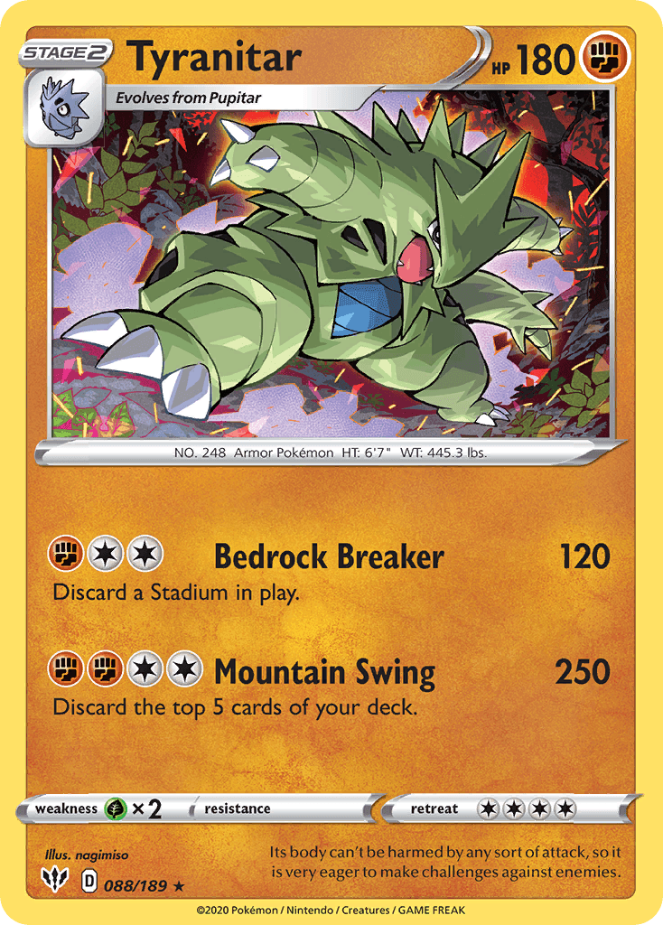 Tyranitar: Darkness Ablaze
