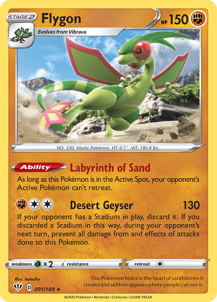 Flygon: Darkness Ablaze