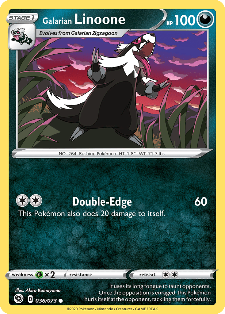 Galarian Linoone: Champion's Path