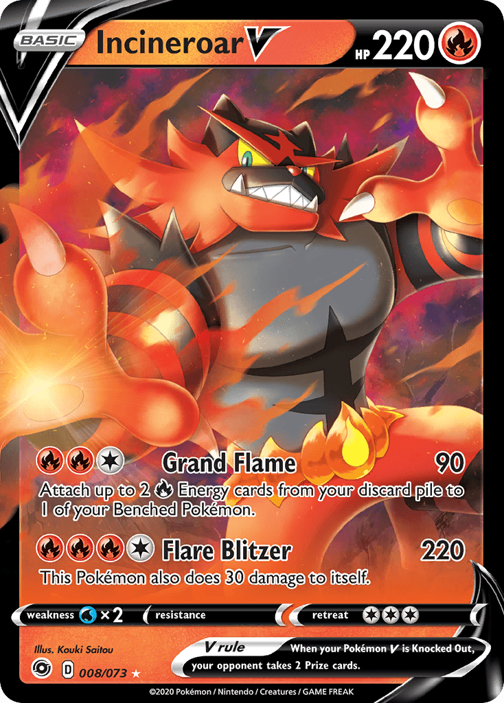 Incineroar V: Champion's Path