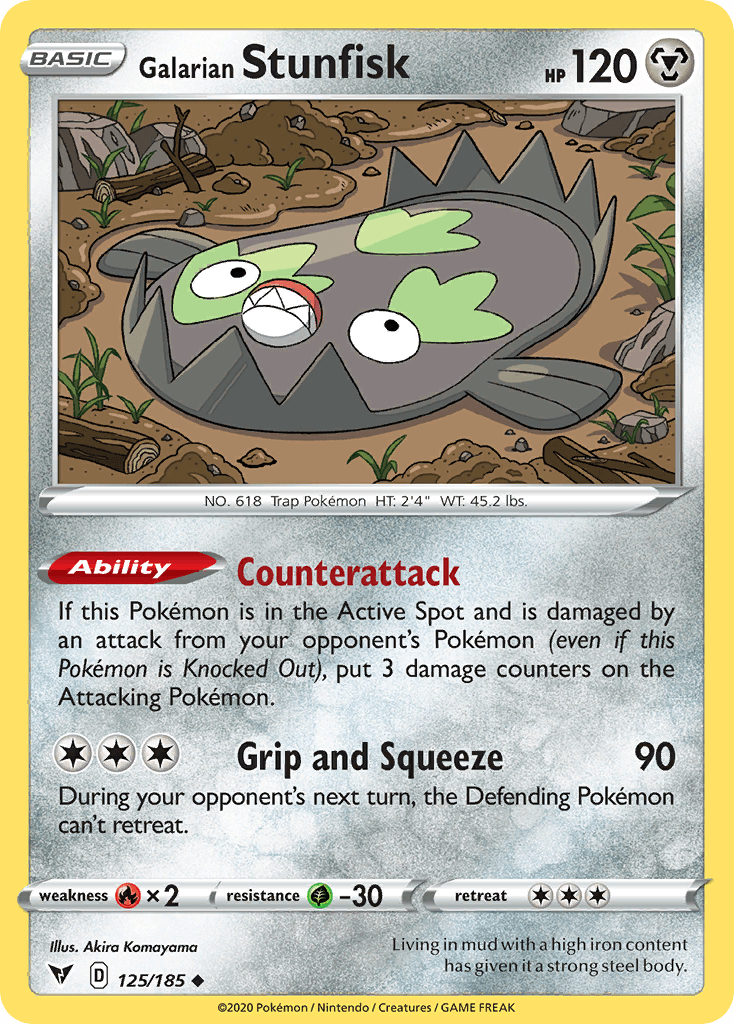 Galarian Stunfisk: Vivid Voltage