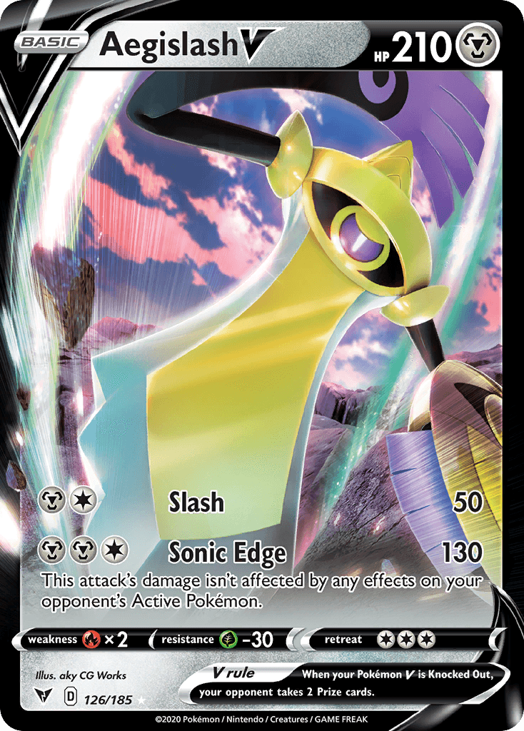 Aegislash V: Vivid Voltage