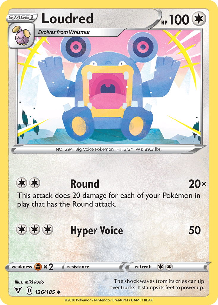 Loudred: Vivid Voltage