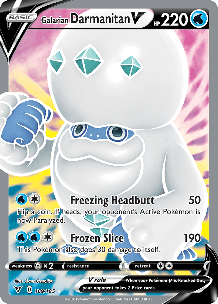 Galarian Darmanitan V: Vivid Voltage