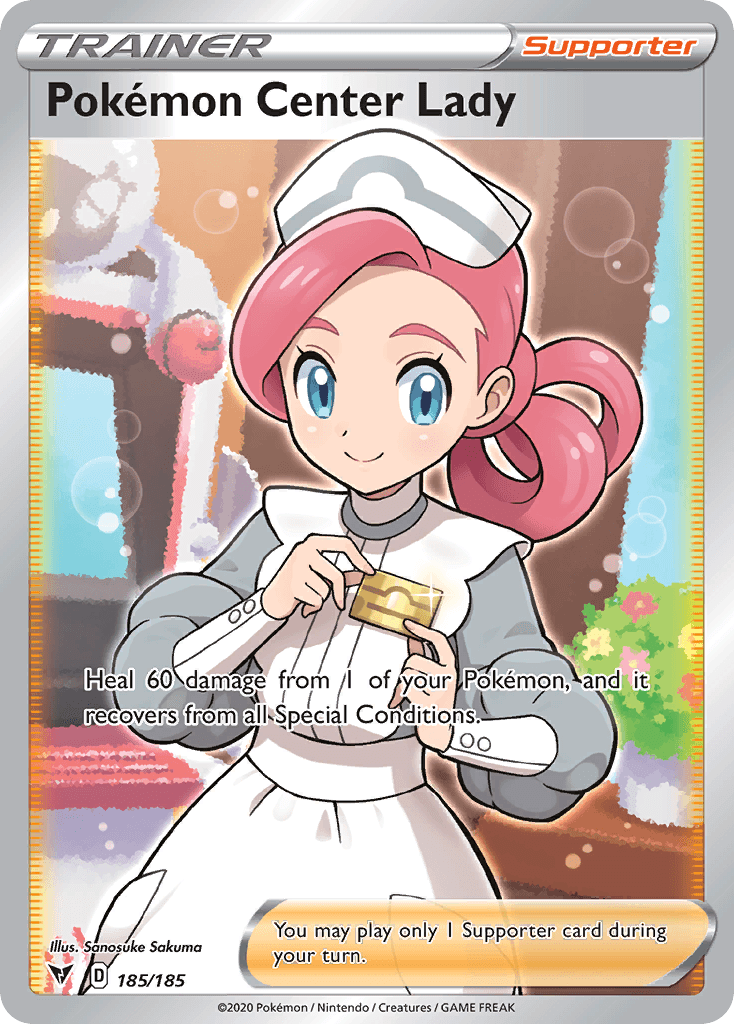 Pokémon Center Lady: Vivid Voltage