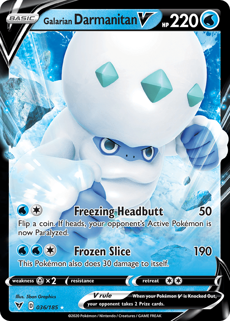 Galarian Darmanitan V: Vivid Voltage