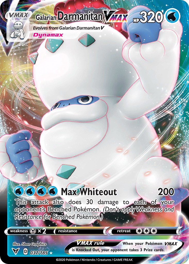 Galarian Darmanitan VMAX: Vivid Voltage