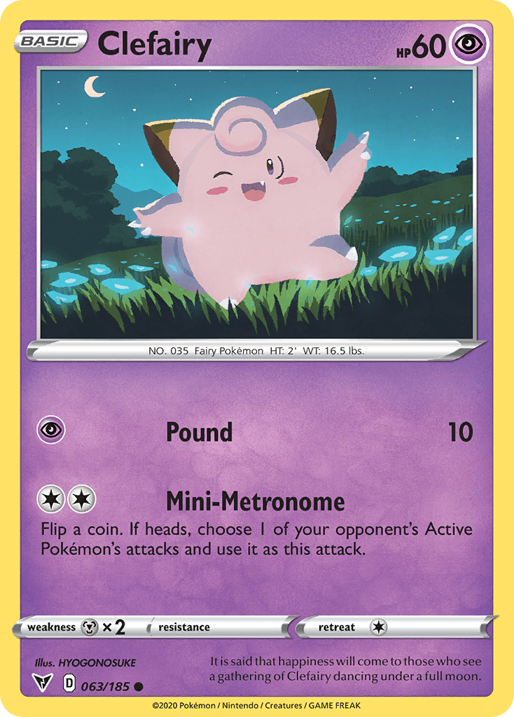 Clefairy: Vivid Voltage
