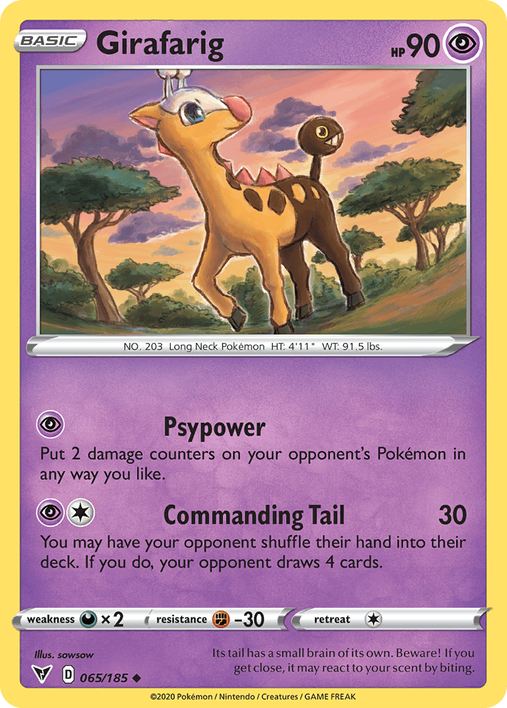 Girafarig: Vivid Voltage