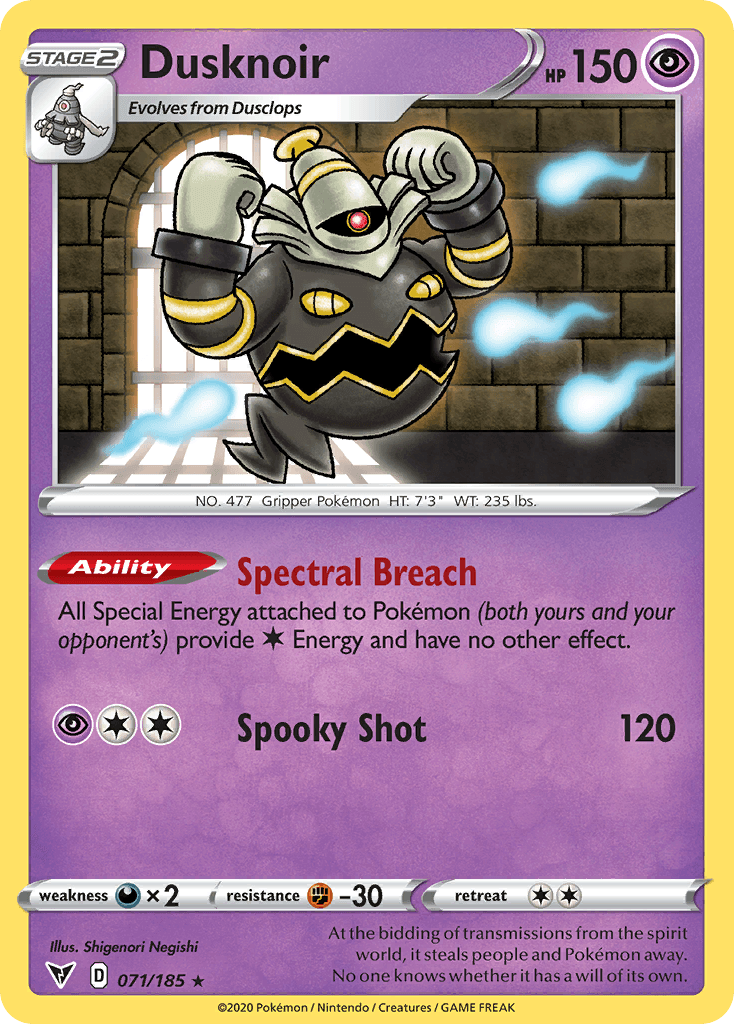 Dusknoir: Vivid Voltage