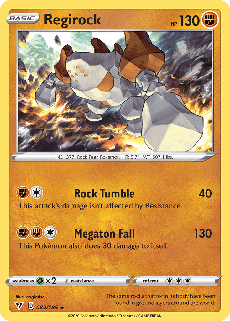 Regirock: Vivid Voltage
