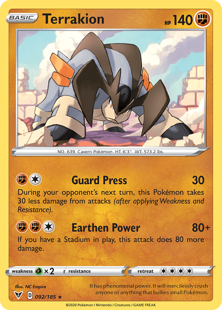 Terrakion: Vivid Voltage