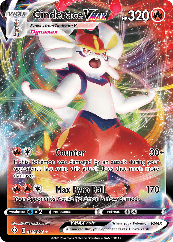Cinderace VMAX: Shining Fates