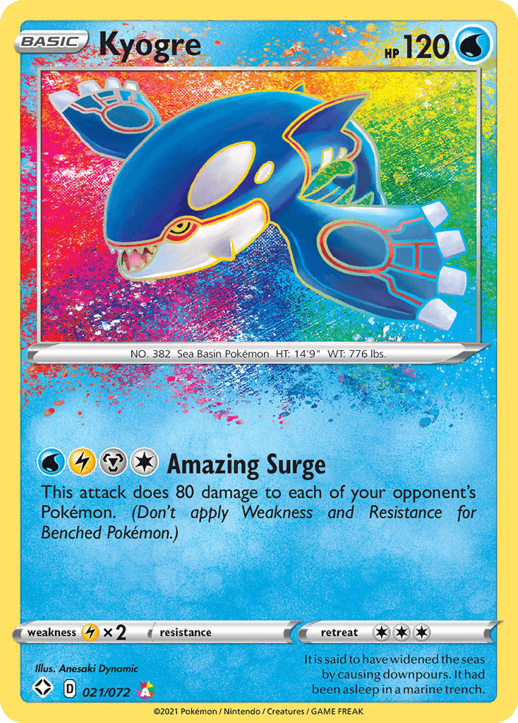 Kyogre: Shining Fates