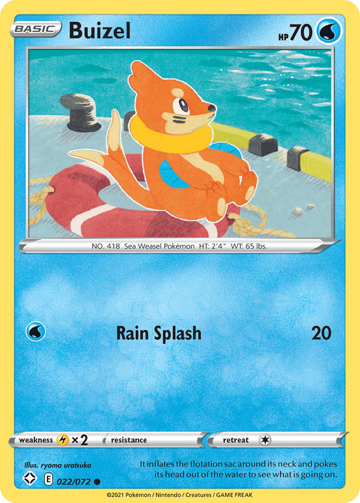 Buizel: Shining Fates