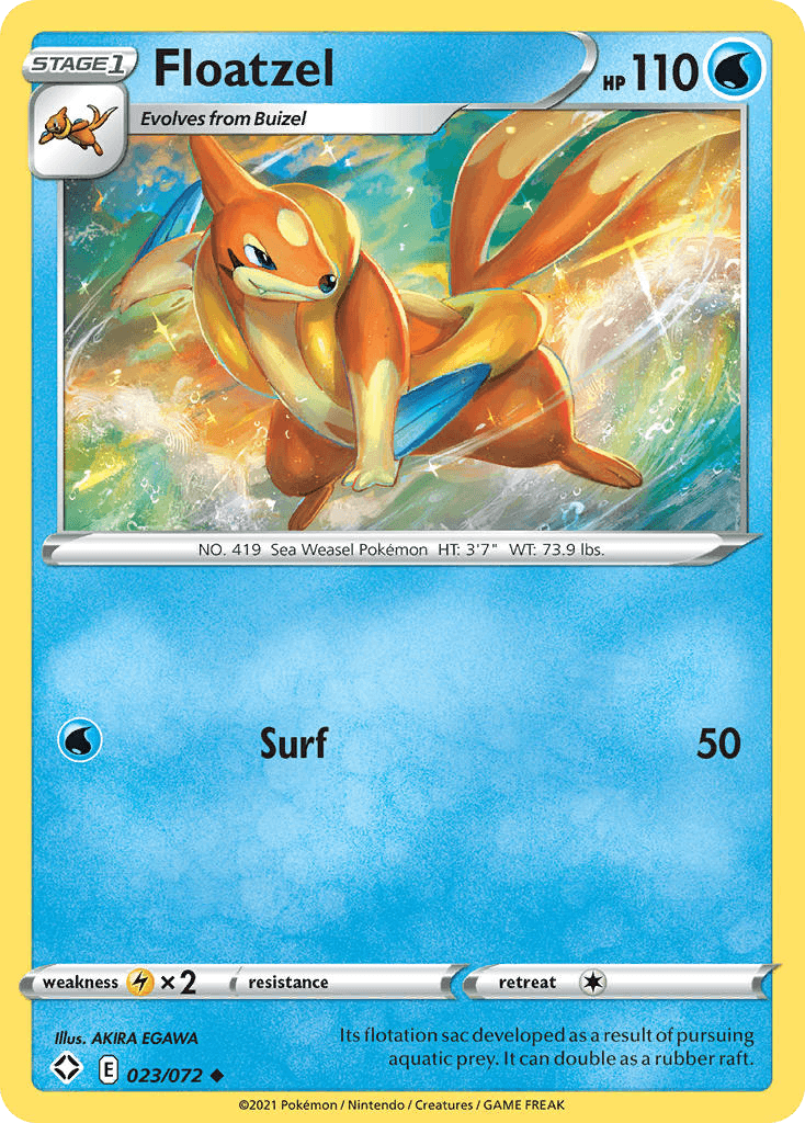 Floatzel: Shining Fates