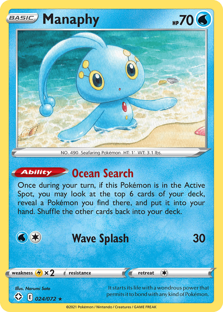 Manaphy: Shining Fates